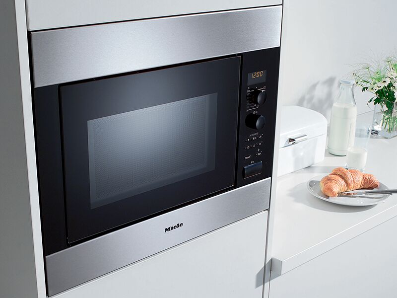 Дверца SoftClose в микроволновых печах от Miele