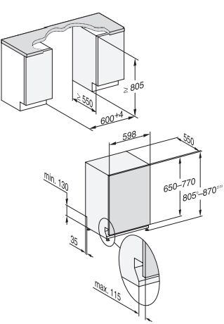 Посудомоечная машина Miele G5150 SCVi Active