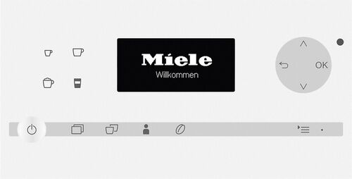 Кофемашина Miele CM 6150 белый лотос