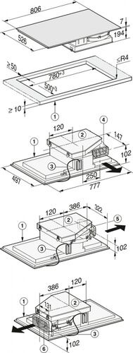 Варочная панель Miele KMDA7633 FR 26763301RU