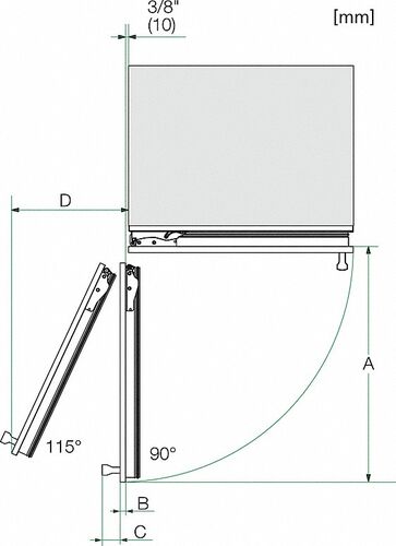 Морозильная камера Miele F2811Vi