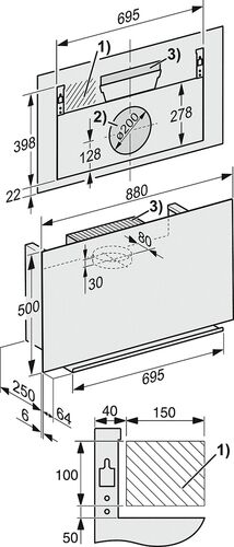Вытяжка Miele DA9091 W OBSW