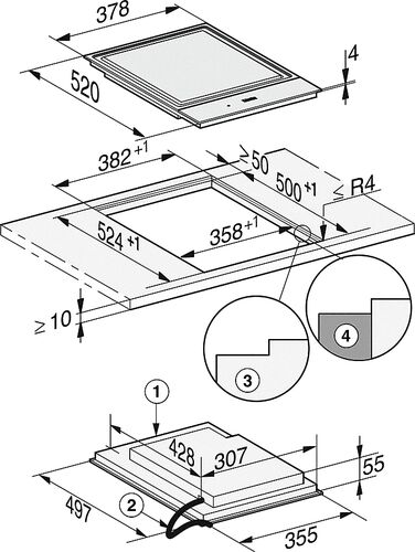 Тепан яки SmartLine Miele CS 7632 FL