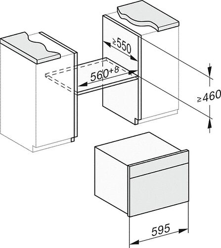 Комби-пароварка Miele DGC 7440 BRWS