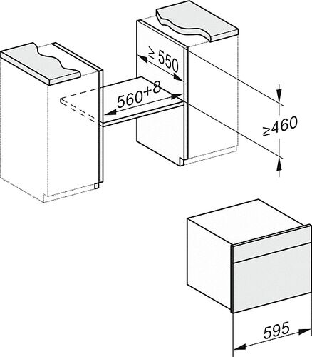 Пароварка с СВЧ Miele DGM 7440 OBSW