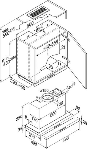 Вытяжка Miele DA3466