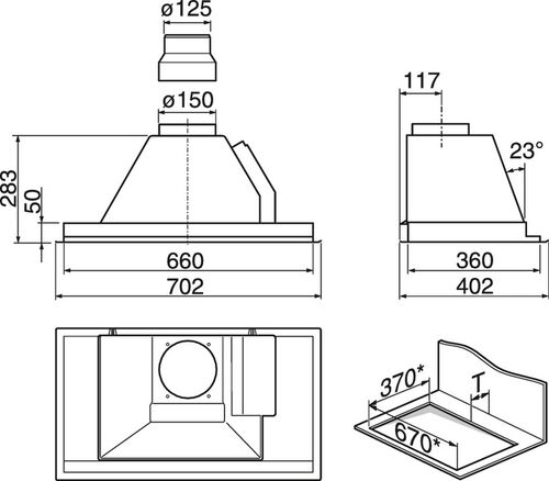 Вытяжка Miele DA 2270