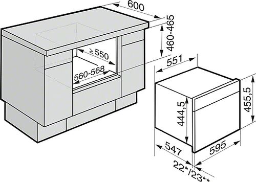 Встраиваемая пароварка Miele DGM 6800 HVBR