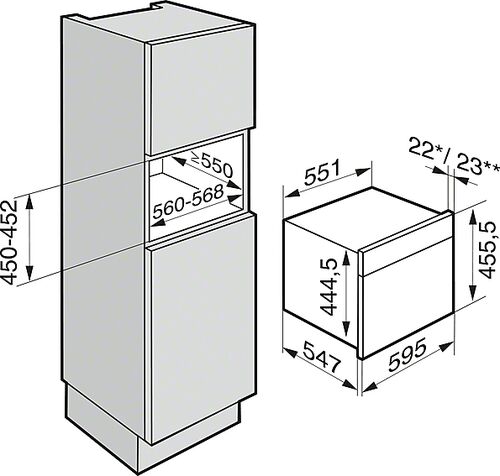 Встраиваемая пароварка Miele DGM 6800 HVBR